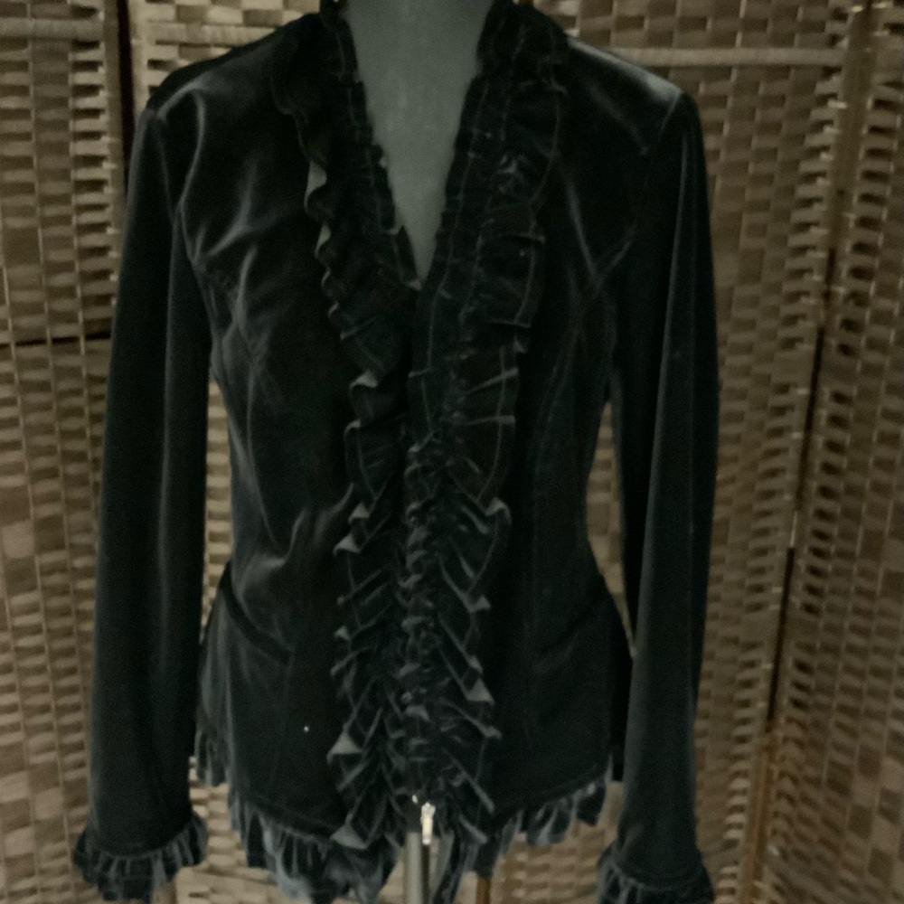 Black Velvet Jacket